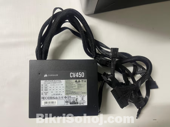 CORSAIR CV450 450 WATT 80 PLUS BRONZE CERTIFIED POWER SUPPLY